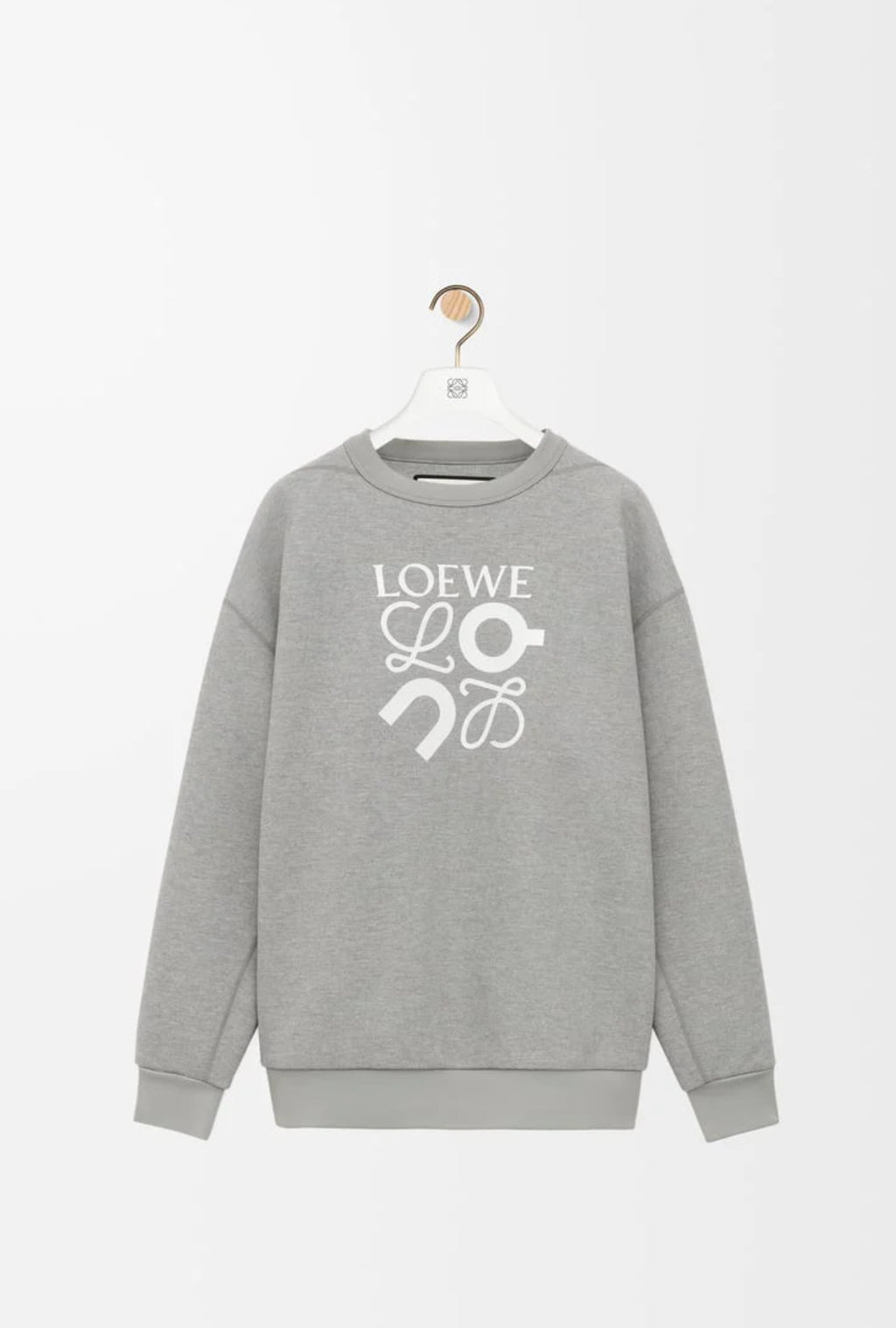Sweatshirt crafted in medium-weight bonded textured technical jersey.